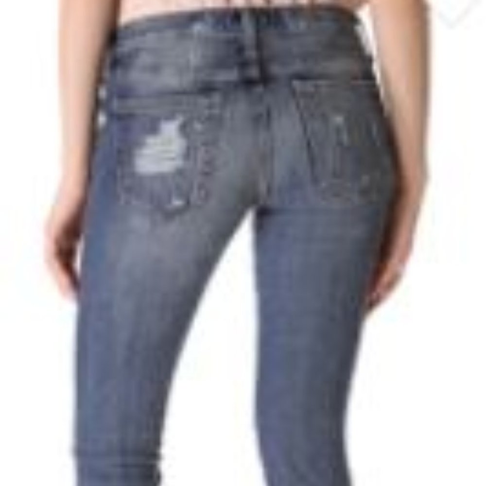 Current/Elliot Jeans Jodie Stiletto Blue Size 26 - Picture 10 of 13